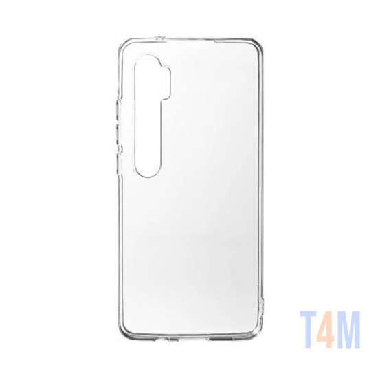 Capa de Silicone Macio para Xiaomi Mi Note 10/Mi Note 10 Pro Transparente